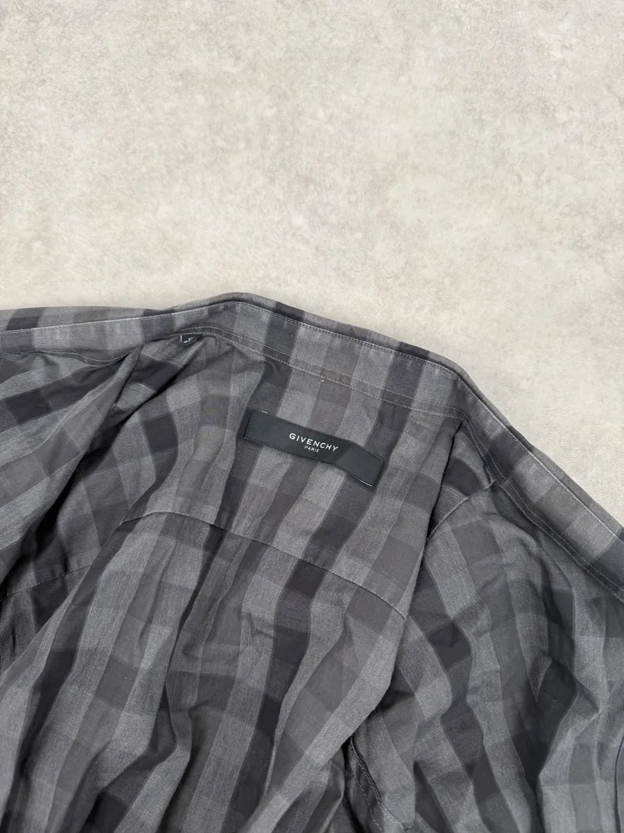 Givenchy Grey Checkered Shadow Shirt LaYQVHI 11