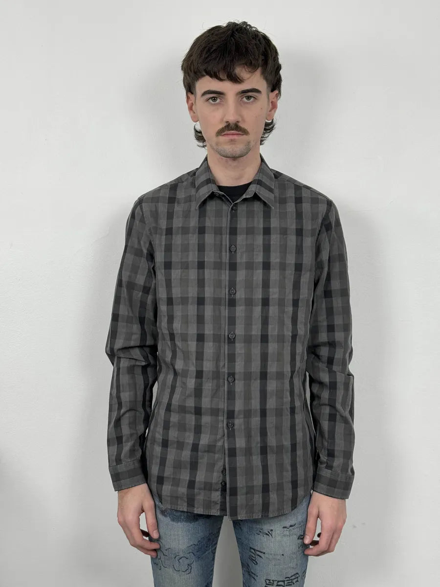 Givenchy Grey Checkered Shadow Shirt LaYQVHI 3