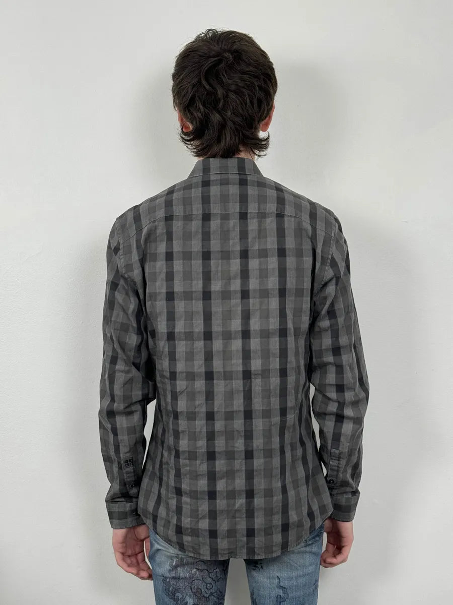 Givenchy Grey Checkered Shadow Shirt LaYQVHI 4