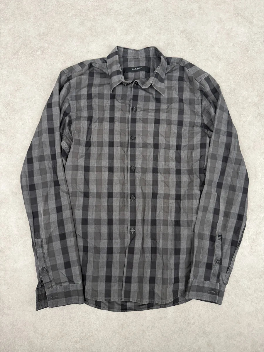 Givenchy Grey Checkered Shadow Shirt LaYQVHI 5