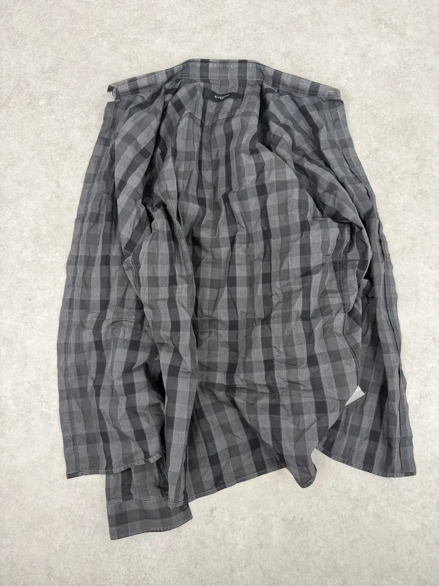 Givenchy Grey Checkered Shadow Shirt LaYQVHI 6