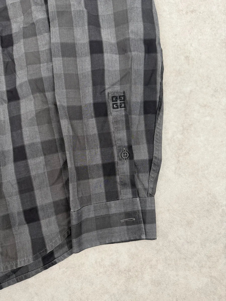 Givenchy Grey Checkered Shadow Shirt LaYQVHI 9
