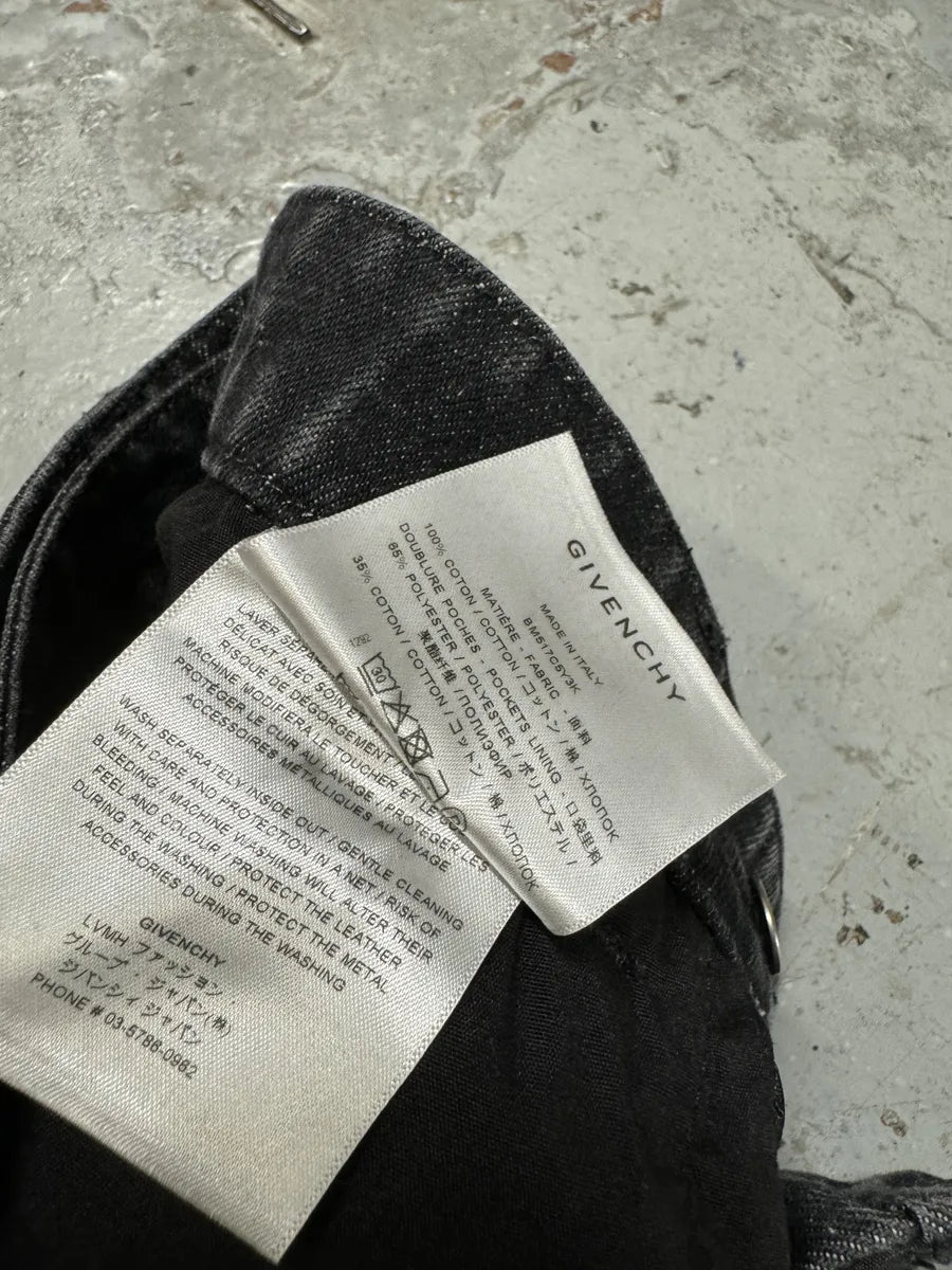 Givenchy Grey Denim Cargo Jeans by Matthew Williams MHpVuVl 10