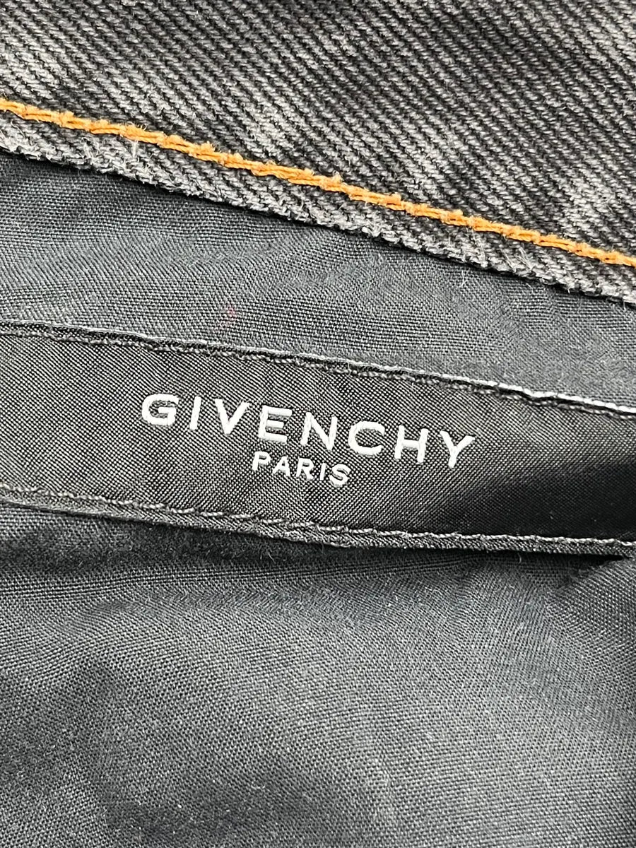 AW2009 Givenchy Blue Slim Denim Jeans mRGbcaA 11