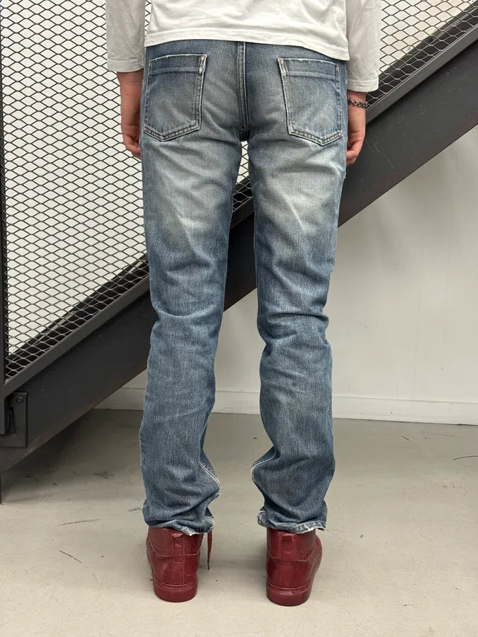 AW2009 Givenchy Blue Slim Denim Jeans mRGbcaA 1