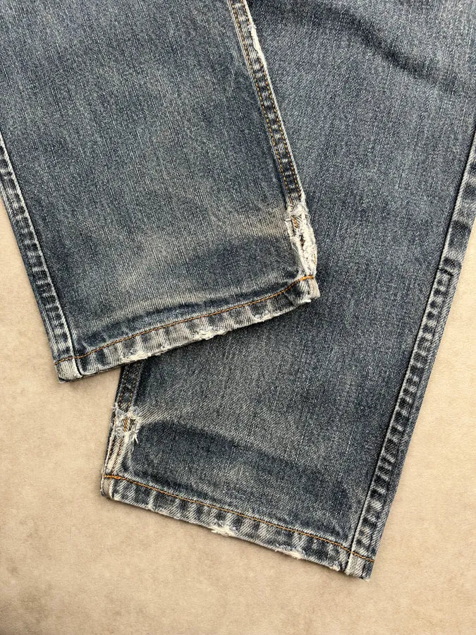 AW2009 Givenchy Blue Slim Denim Jeans mRGbcaA 7