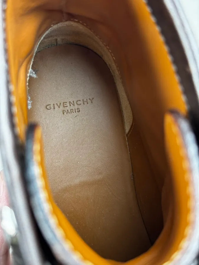 Givenchy Hiking Brown Leather Boots zZulczq 7