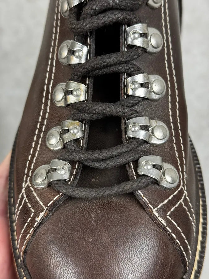 Givenchy Hiking Brown Leather Boots zZulczq 4