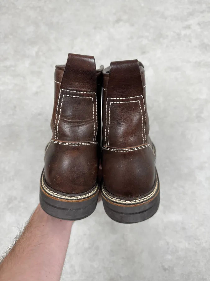 Givenchy Hiking Brown Leather Boots zZulczq 5