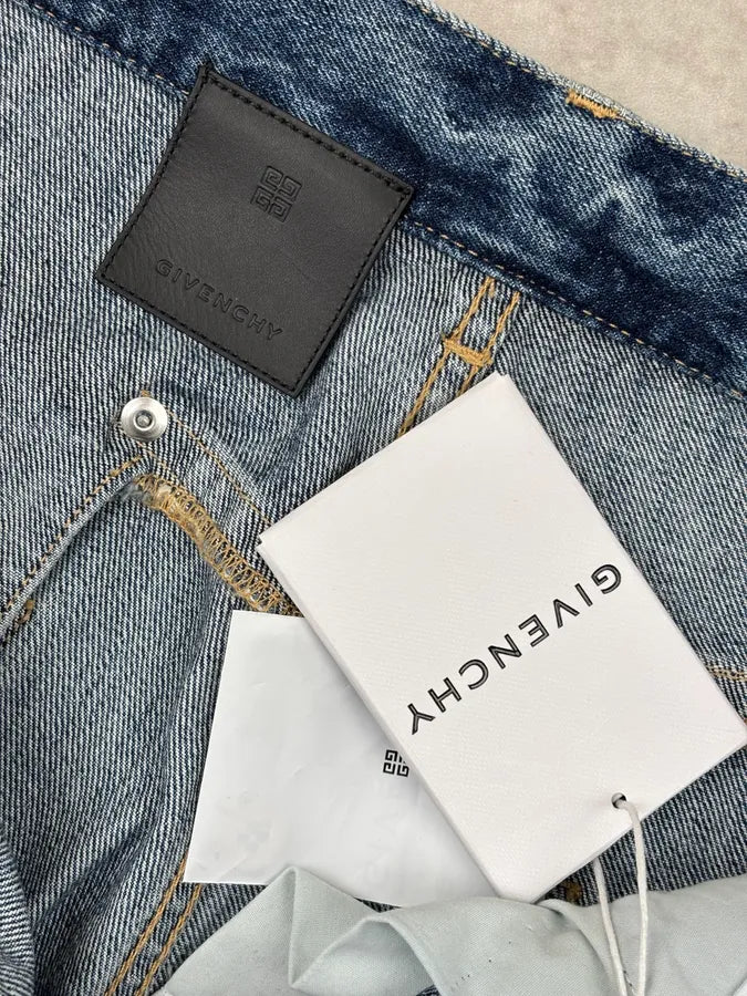 SS2022 Givenchy Loose Blue Denim Jeans omJnjBS 11