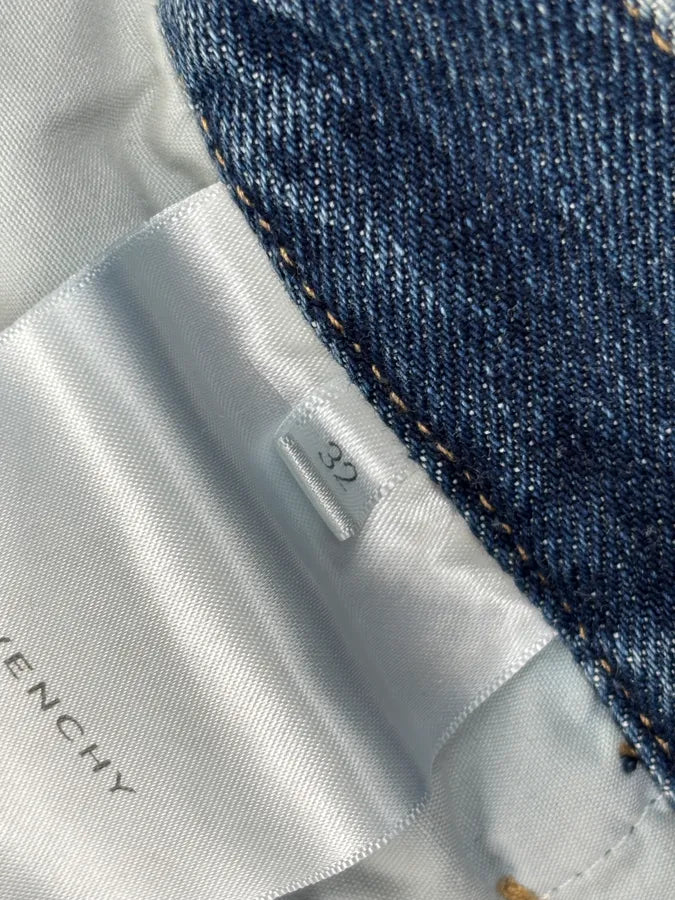 SS2022 Givenchy Loose Blue Denim Jeans omJnjBS 12