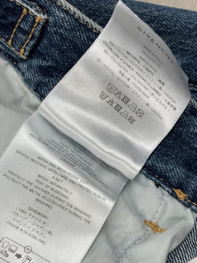 SS2022 Givenchy Loose Blue Denim Jeans omJnjBS 13