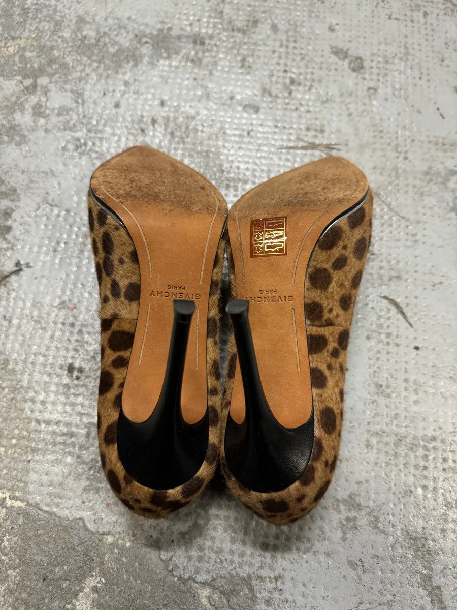 Givenchy Leopard Pony Hair Heel Pumps YFDqoLs 7
