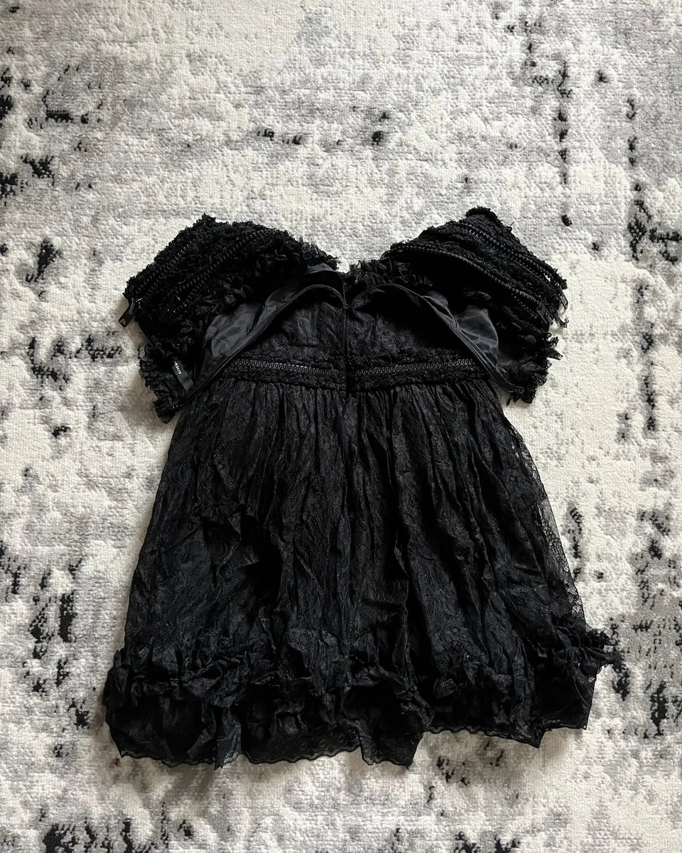 Givenchy Limited Shadow Lace Utility Zippers Dress by Riccardo Tisci ANbVqFQ 5