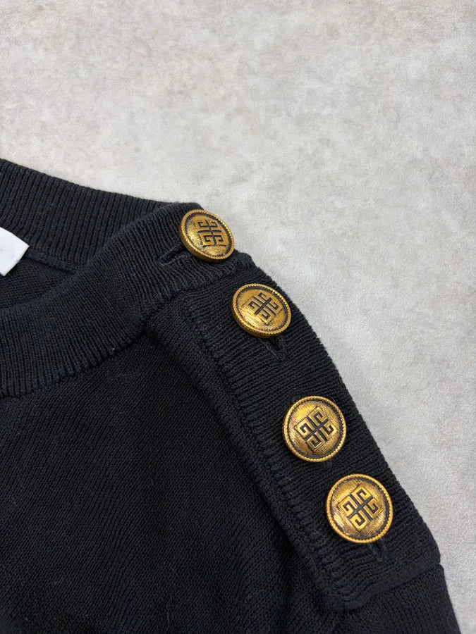 SS2023 Givenchy Signature Black Sweater wGjZJyY 5