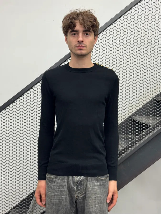 SS2023 Givenchy Signature Black Sweater wGjZJyY 1