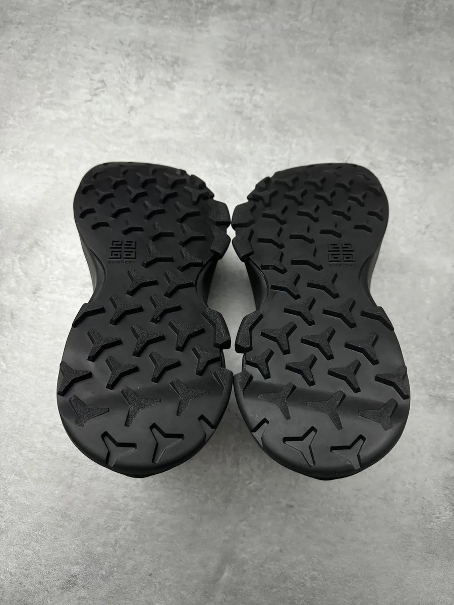 Givenchy Mallow Monumental Black Rubber Sneakers (45eu/us11) IngiVNL 5