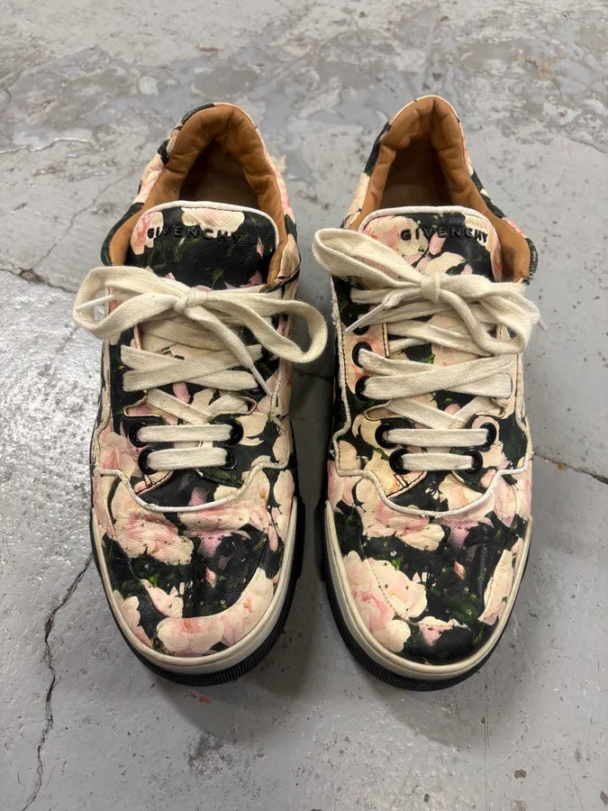 2010s Givenchy Tyson Floral Sneakers by Riccardo Tisci AuTNhwQ 1