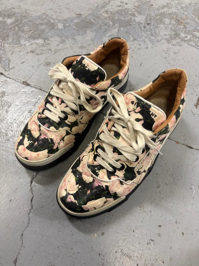 2010s Givenchy Tyson Floral Sneakers by Riccardo Tisci AuTNhwQ 2