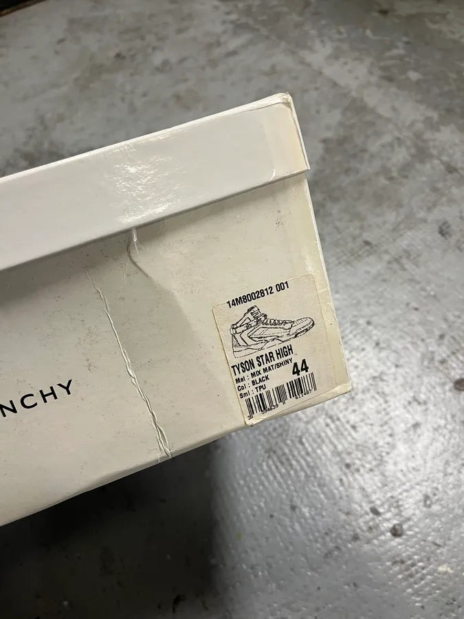 Givenchy Navy Blue Leather High-Top Sneaker Boots eiLoZWP 7