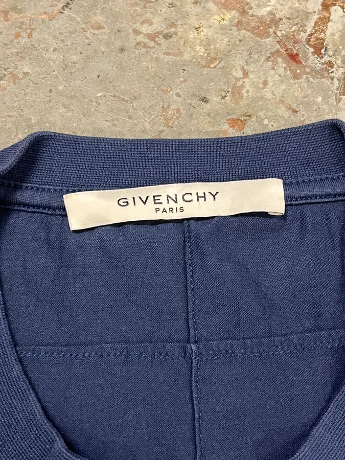 SS2016 Givenchy Navy Jesus T-Shirt by Riccardo Tisci WiCSfSh 5
