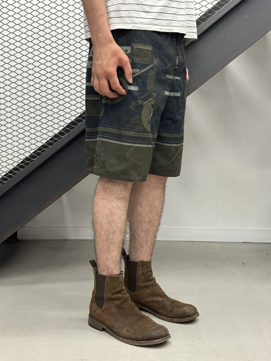 SS2014 Givenchy Khaki Avant-Garde Shorts by Riccardo Tisci qeZWYVu 2