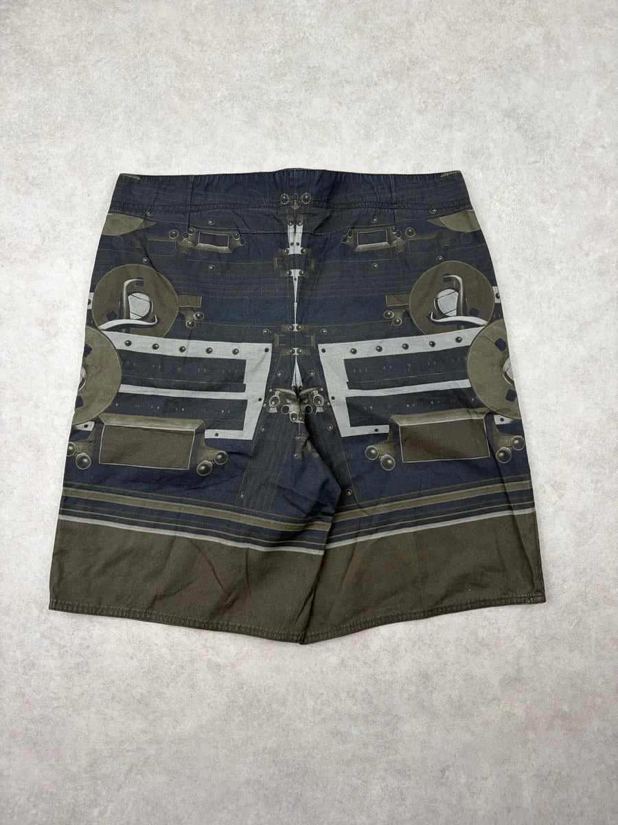 SS2014 Givenchy Khaki Avant-Garde Shorts by Riccardo Tisci qeZWYVu 6