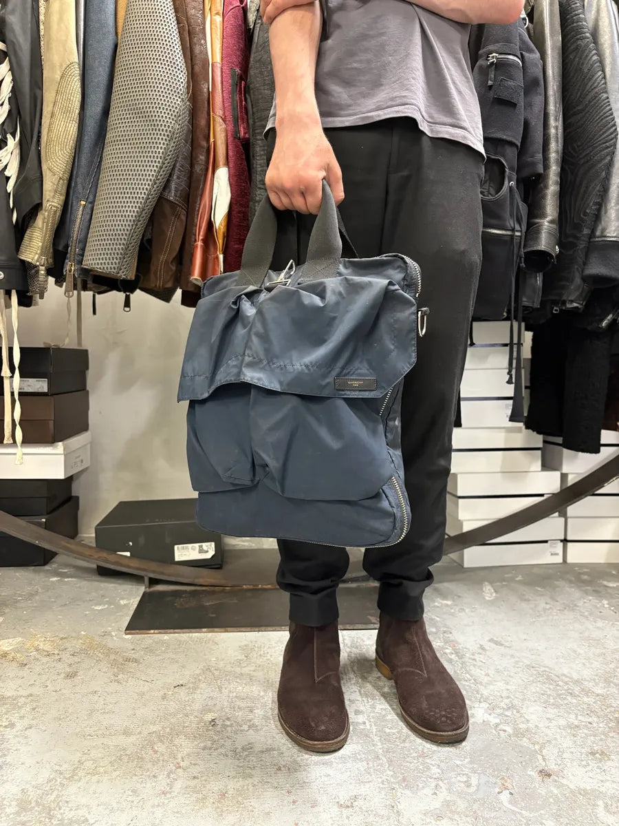 Givenchy Navy Nylon Shoulder Bag MMwSZiC 1