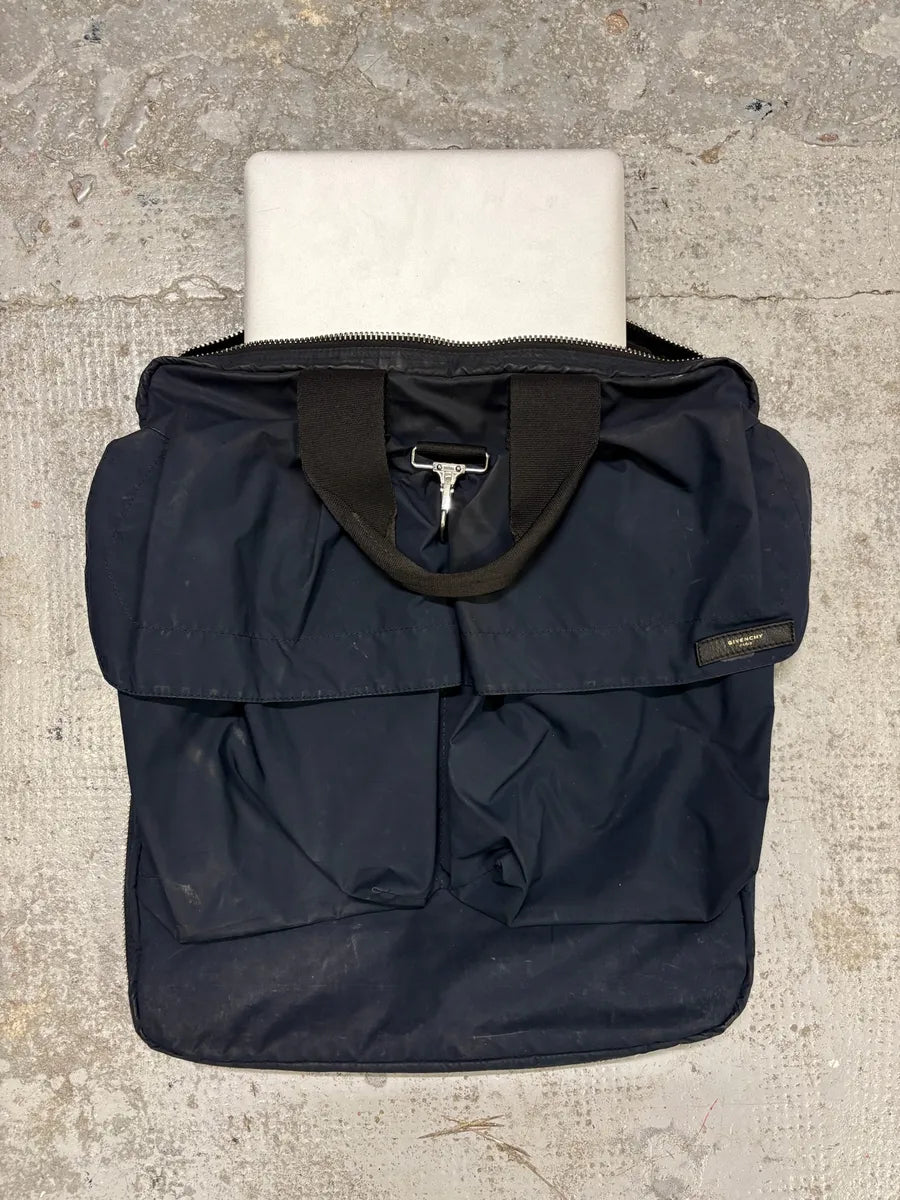 Givenchy Navy Nylon Shoulder Bag MMwSZiC 3