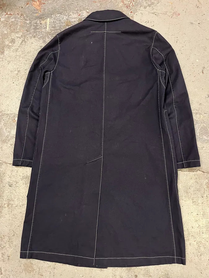 SS2016 Givenchy Navy Trench Long Jacket GhFODGx 6