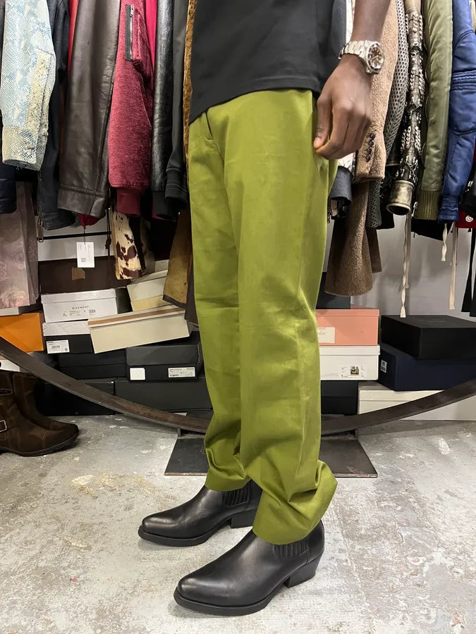 Givenchy Olive Casual Regular Pants tnbabhT 2