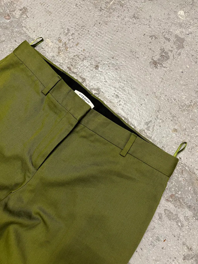 Givenchy Olive Casual Regular Pants tnbabhT 4