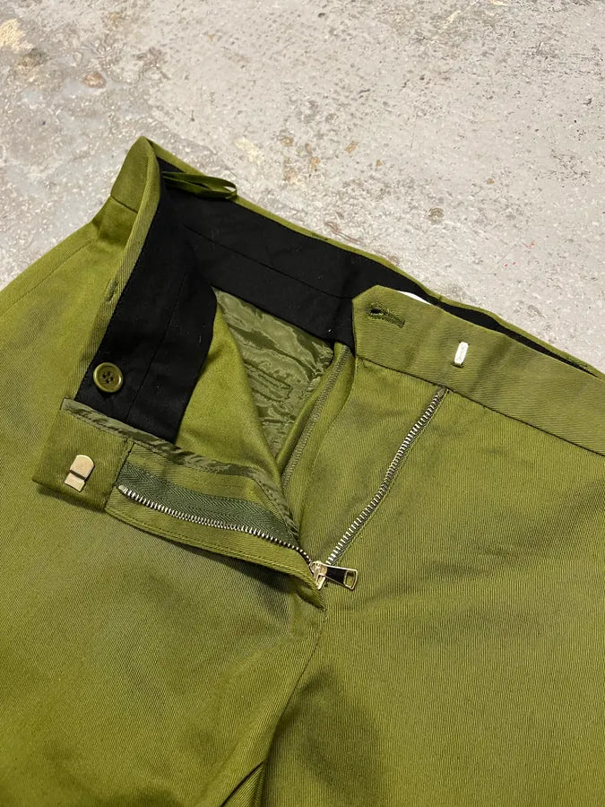 Givenchy Olive Casual Regular Pants tnbabhT 8