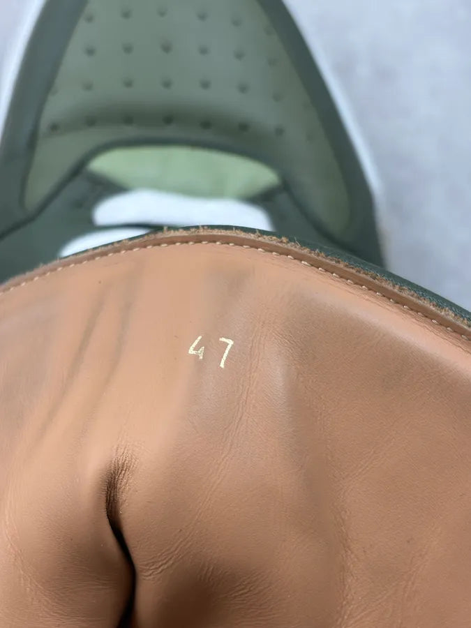 AW2014 Givenchy Olive Tyson High Leather Sneakers by Riccardo Tisci wtnpxCm 8