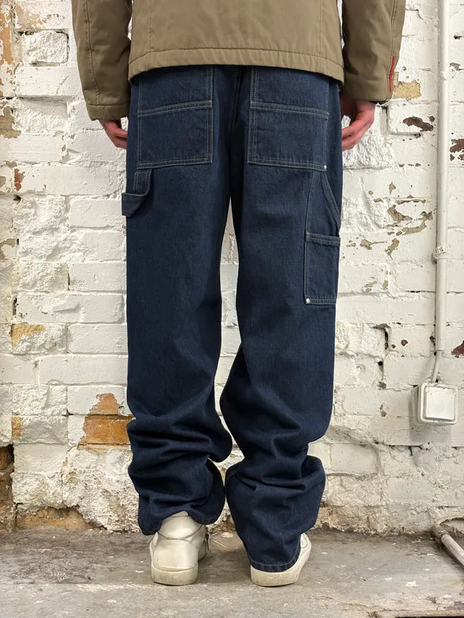 Givenchy Pantalon carpenter en denim - Indigo Blue - 32 AsxPLaF 3