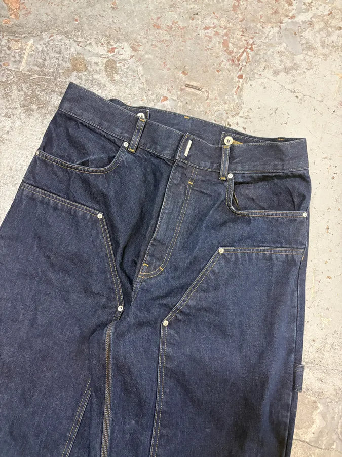 Givenchy Pantalon carpenter en denim - Indigo Blue - 32 AsxPLaF 4