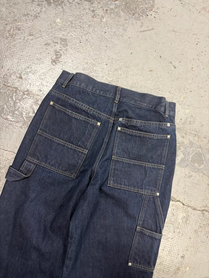 Givenchy Pantalon carpenter en denim - Indigo Blue - 32 AsxPLaF 6