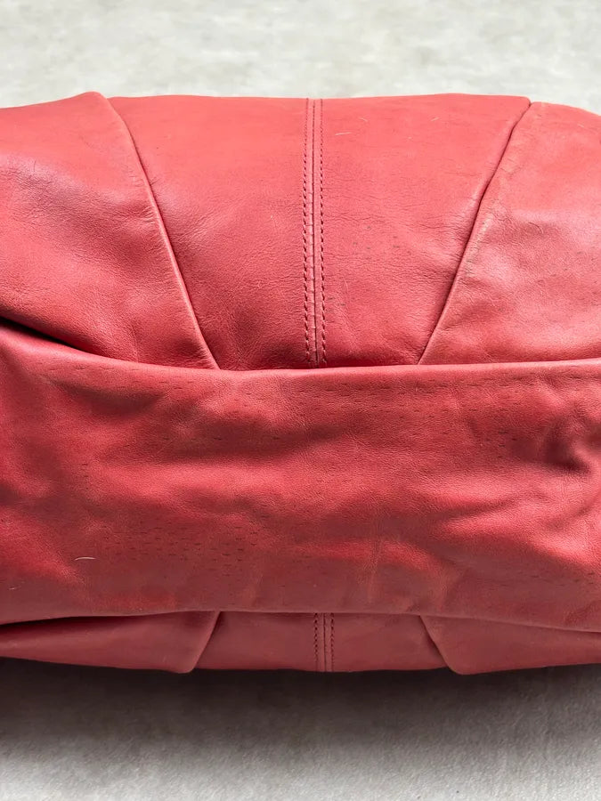 Givenchy Pink Coral Leather Braided Handle Hobo Bag opdcCmp 14