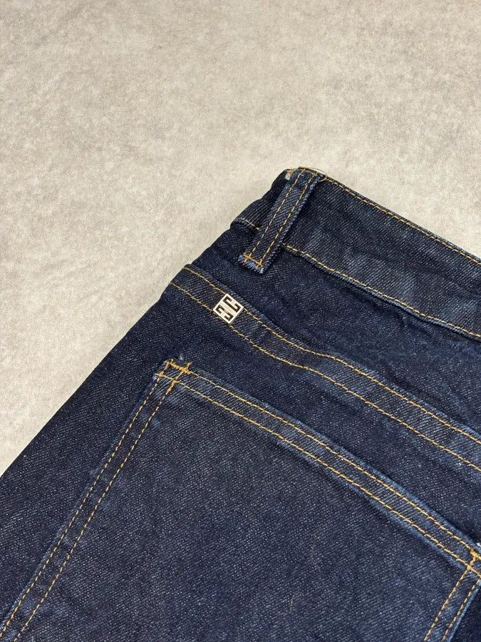 AW2022 Givenchy Raw Brut Denim Jeans  uRhoDdK 8