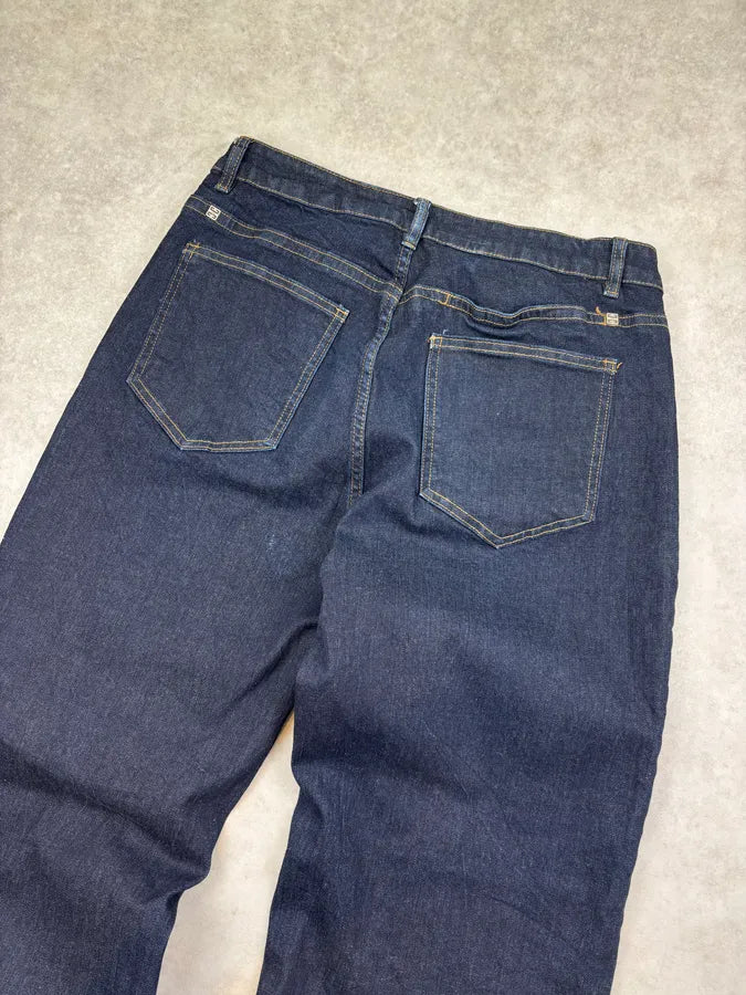 AW2022 Givenchy Raw Brut Denim Jeans  uRhoDdK 6