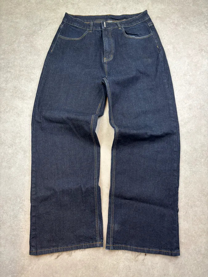 AW2022 Givenchy Raw Brut Denim Jeans  uRhoDdK 3