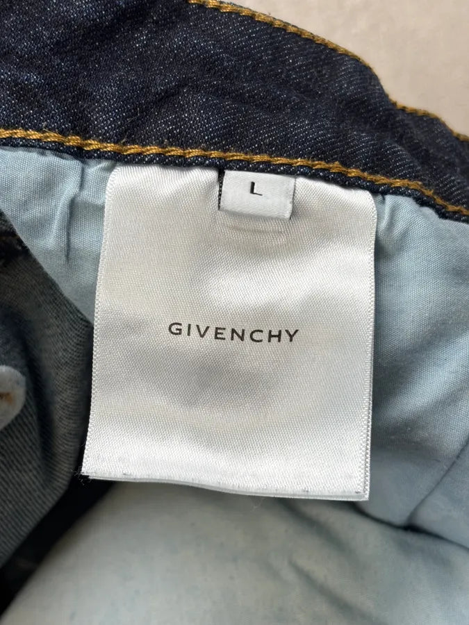 AW2022 Givenchy Raw Brut Denim Jeans  uRhoDdK 10