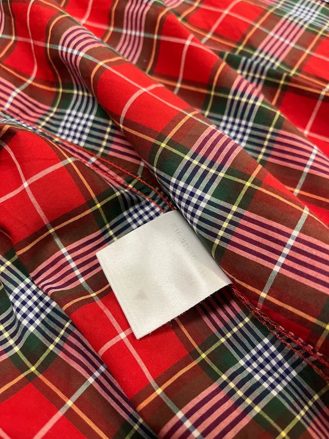 Givenchy Red Checked Old School Shirt (M) ZXMTeJv 10