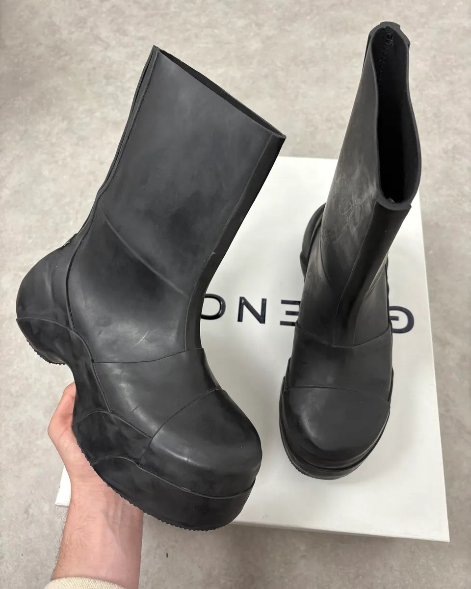 Givenchy Rubber Ankle Black Rain Boots mpUyLKx 0