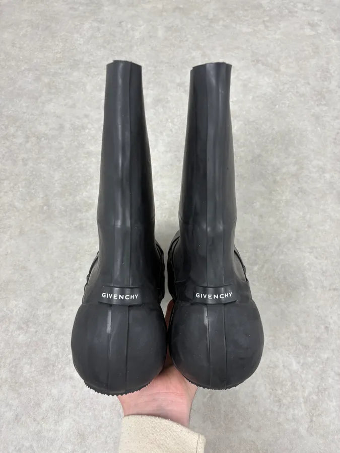 Givenchy Rubber Ankle Black Rain Boots mpUyLKx 6