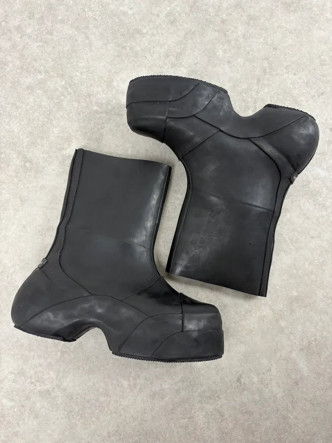 Givenchy Rubber Ankle Black Rain Boots mpUyLKx 5