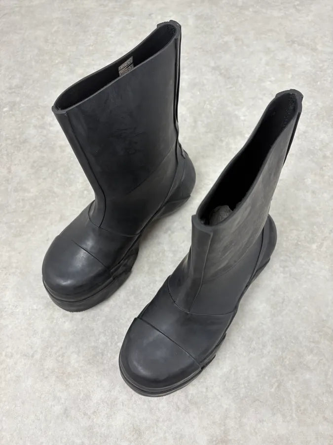 Givenchy Rubber Ankle Black Rain Boots mpUyLKx 2