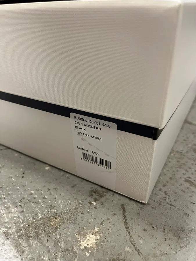 Givenchy Runners Black GIV 1 TR Sneakers (41.5eu/us8) HvkztOF 9
