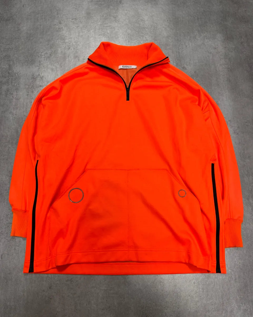 Givenchy Sample Orange Technical Sweater vfFdJly 0