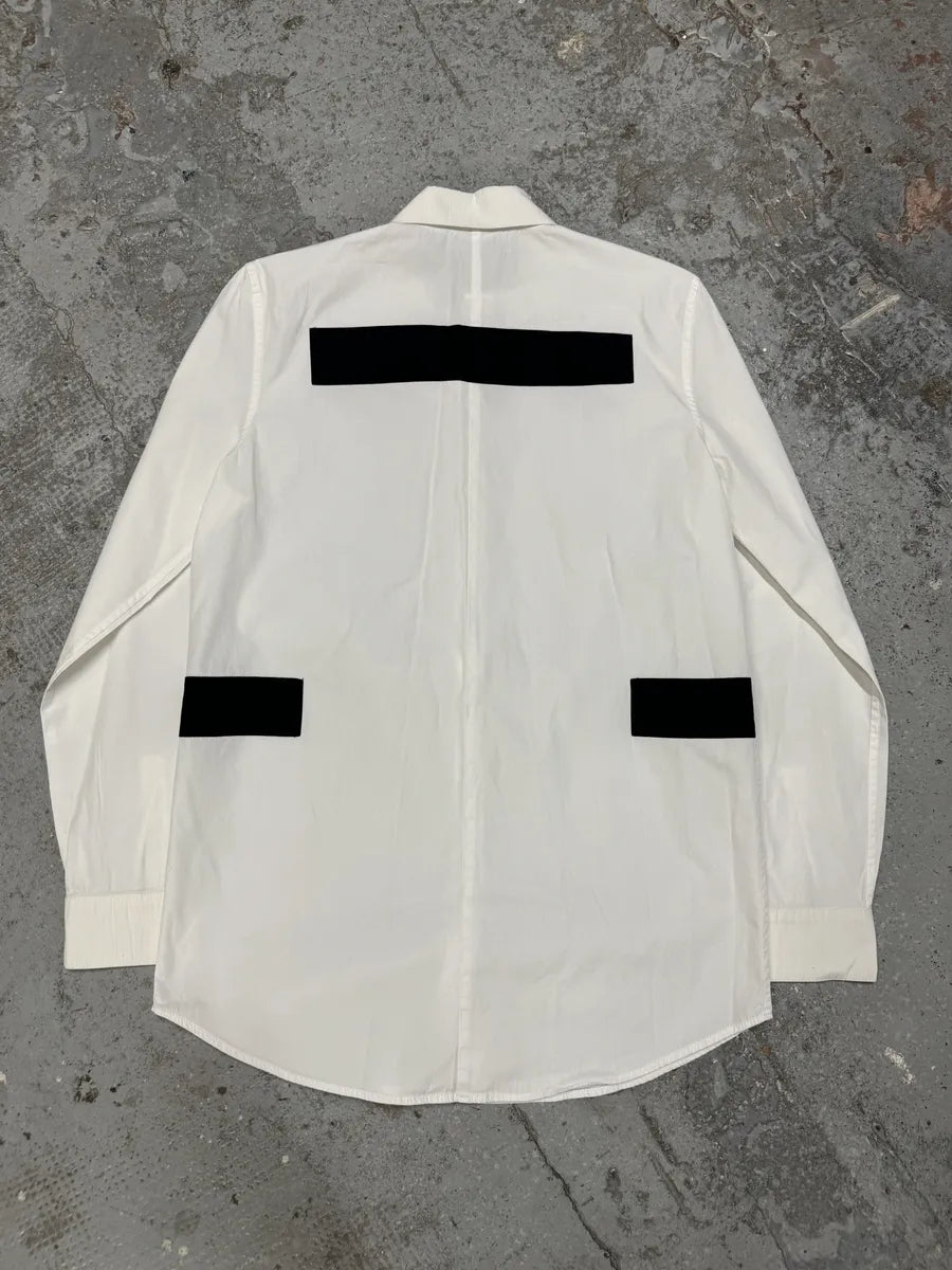 SS2015 Givenchy Sample White & Black Contemporary Sample Shirt MDSlZhG 3